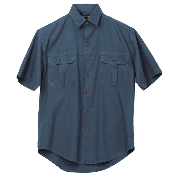 Plain Bush Shirt S/S