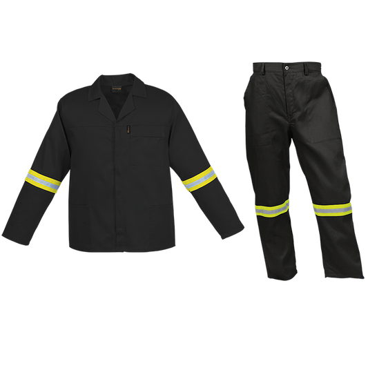 Barron Budget Poly Cotton Conti Suit (Reflective)