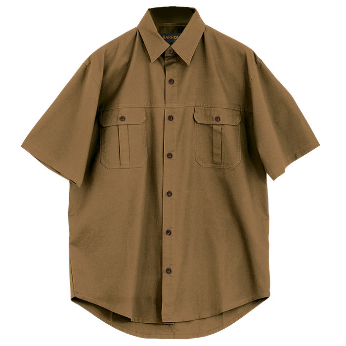 Plain Bush Shirt S/S