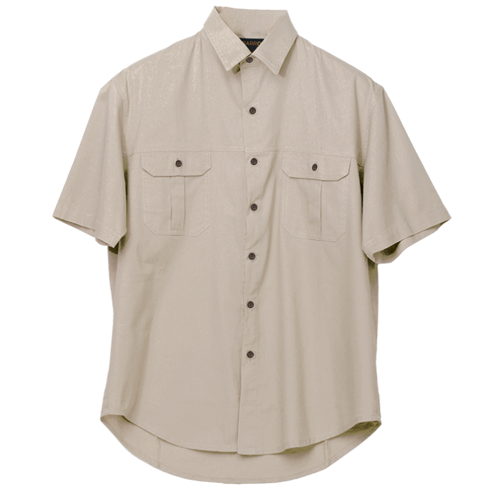 Plain Bush Shirt S/S