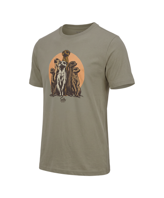 Salty T-Shirt Meerkat Family