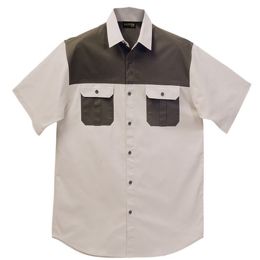Two Tone Bush Shirt S/S