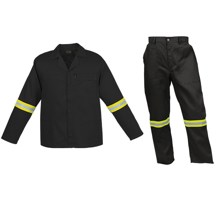 Barron Budget Poly Cotton Conti Suit (Reflective)