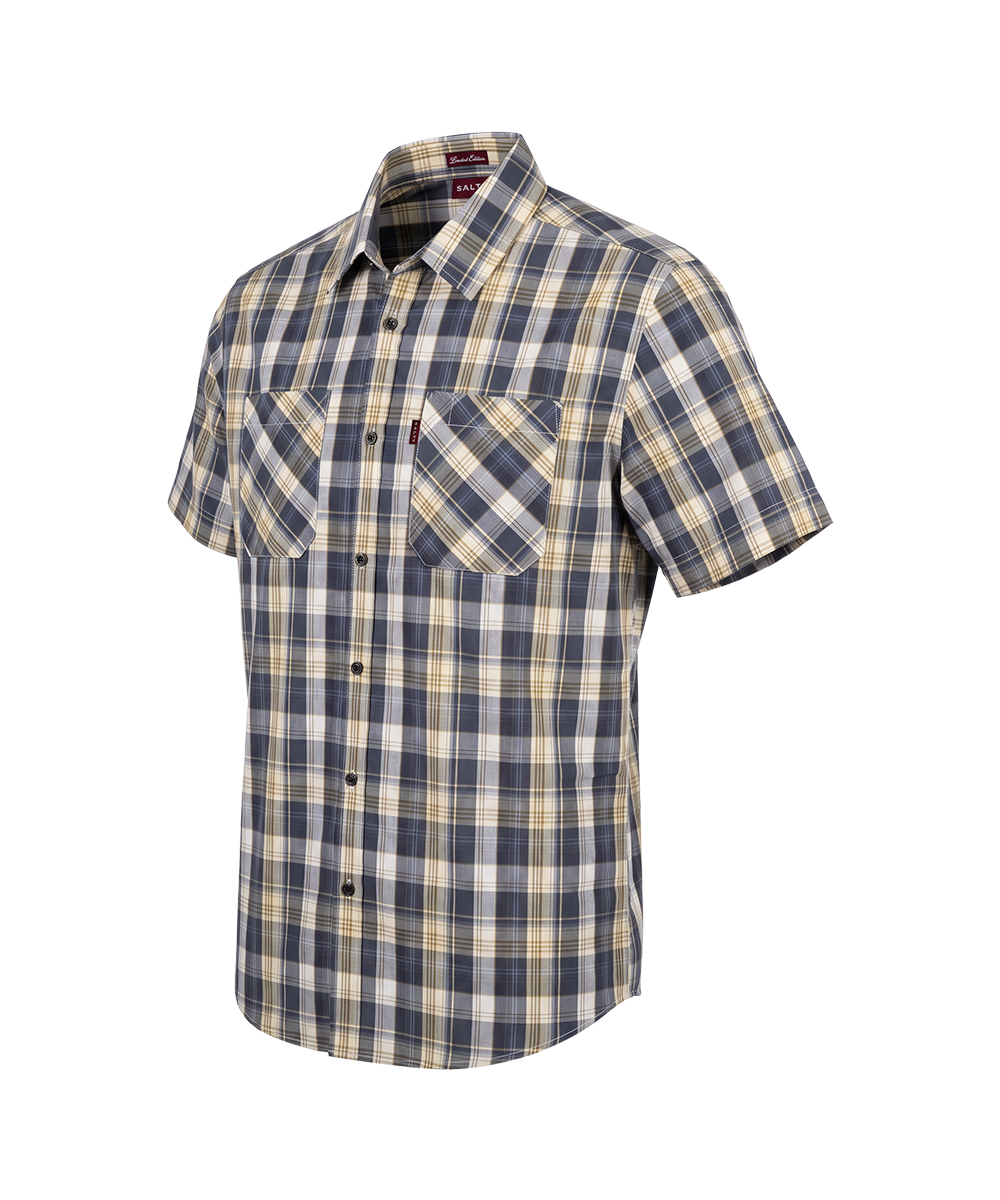 Salty Ratel Check Shirts (Mens)