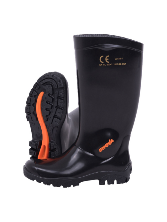 Shova Black Gumboots