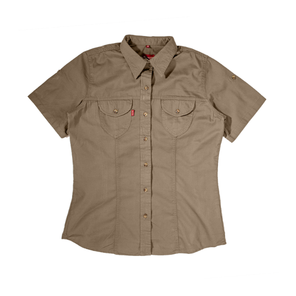 Salty Dune Slim Fit Safari Shirt Ladies