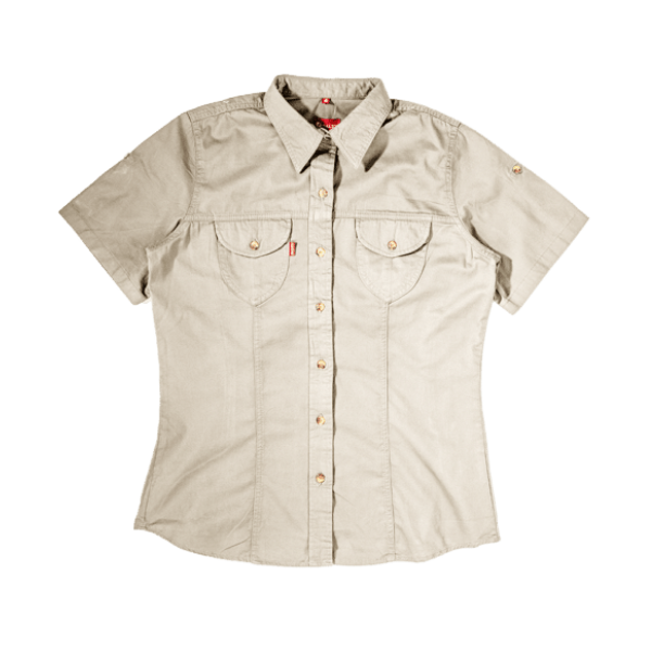 Salty Dune Slim Fit Safari Shirt Ladies