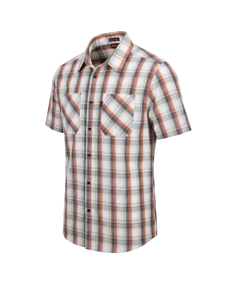 Salty Ratel Check Shirts (Mens)