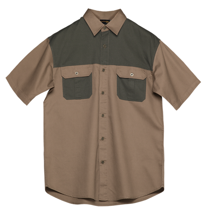 Two Tone Bush Shirt S/S
