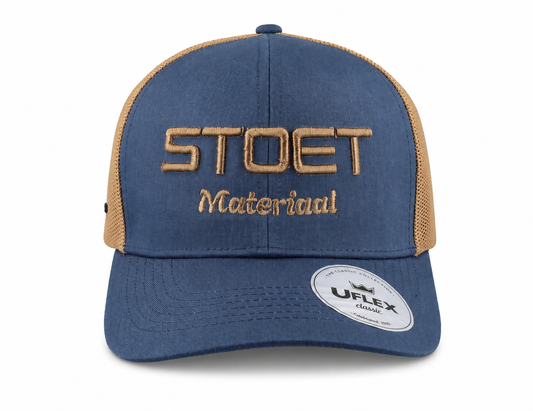 BAF Stoet Materiaal Cap - Petrol/Khaki