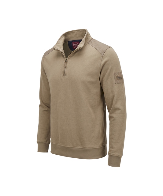 Salty Khutse Unisex Cotton With Canvas Shoulders Sweatshirt