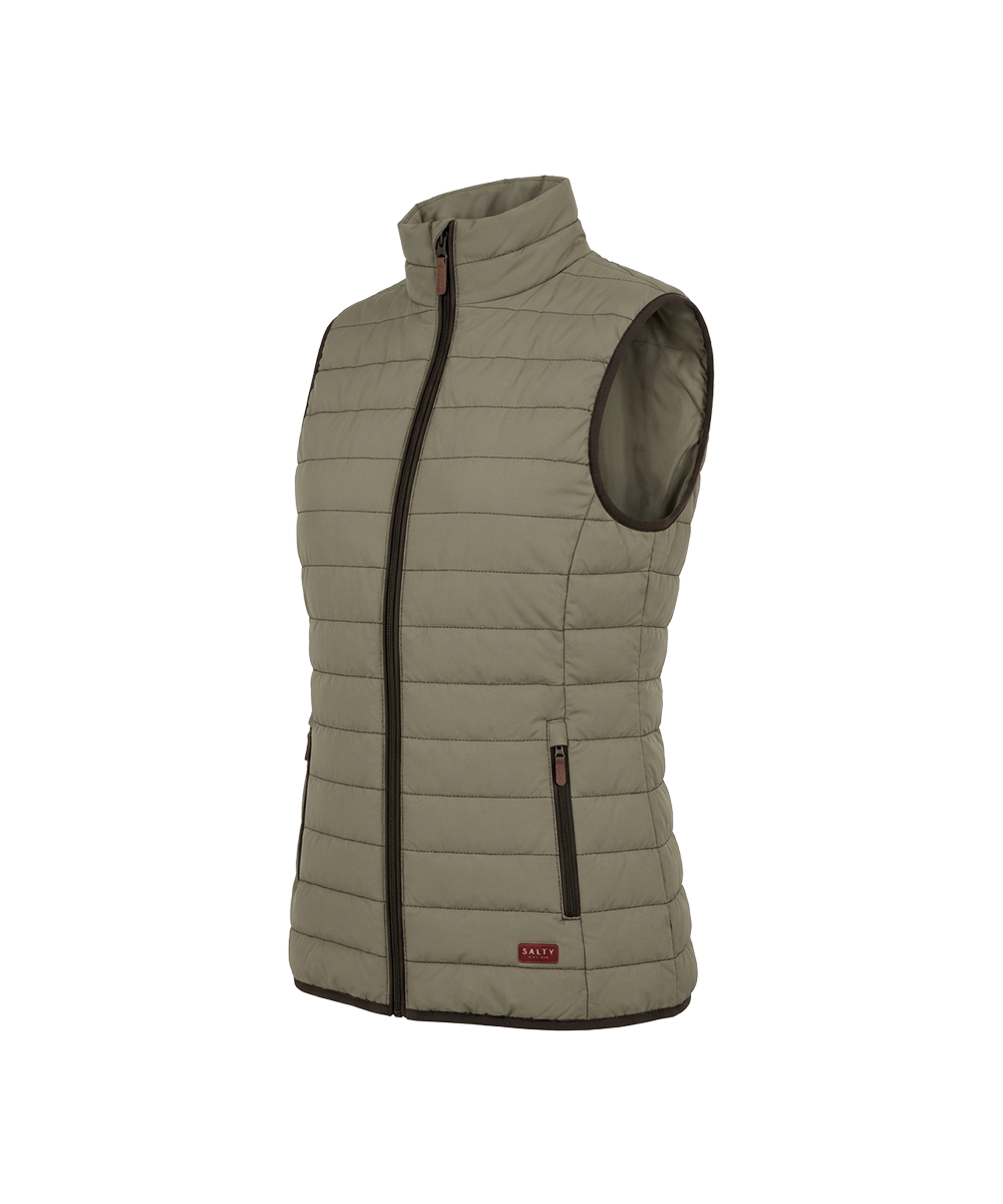 Salty Nakuru Women's Sleeveless Ripstop Puffer