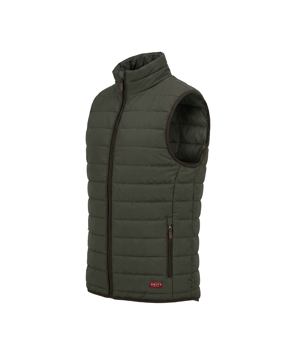 Salty Bwindi Men's Sleeveless Ripstop Puffer