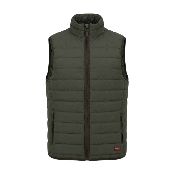 Salty Bwindi Men's Sleeveless Ripstop Puffer