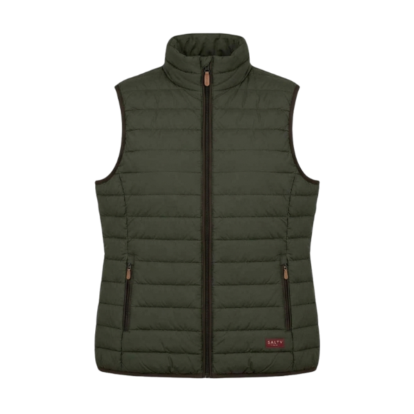 Salty Nakuru Women's Sleeveless Ripstop Puffer