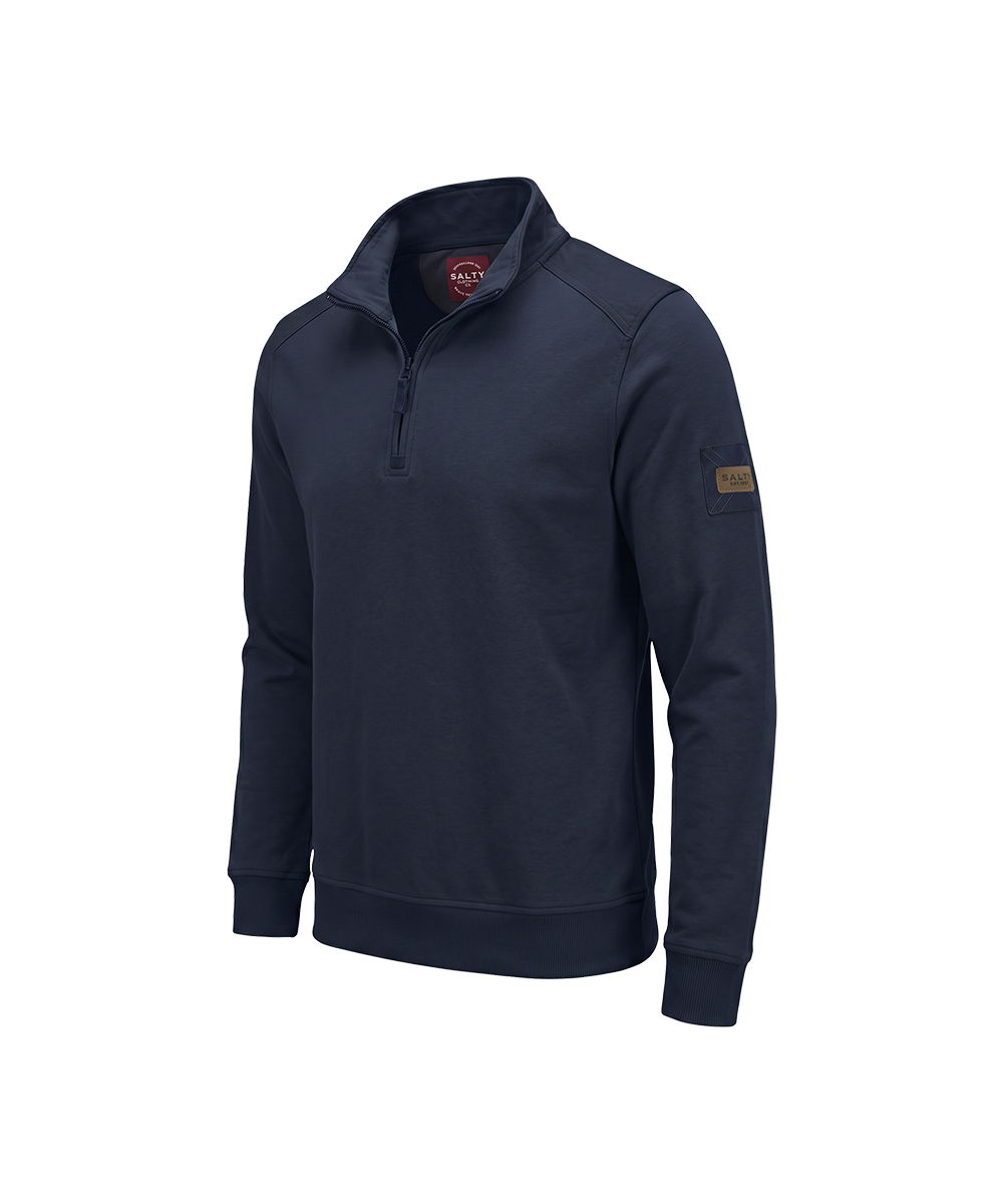 Salty Khutse Unisex Cotton With Canvas Shoulders Sweatshirt