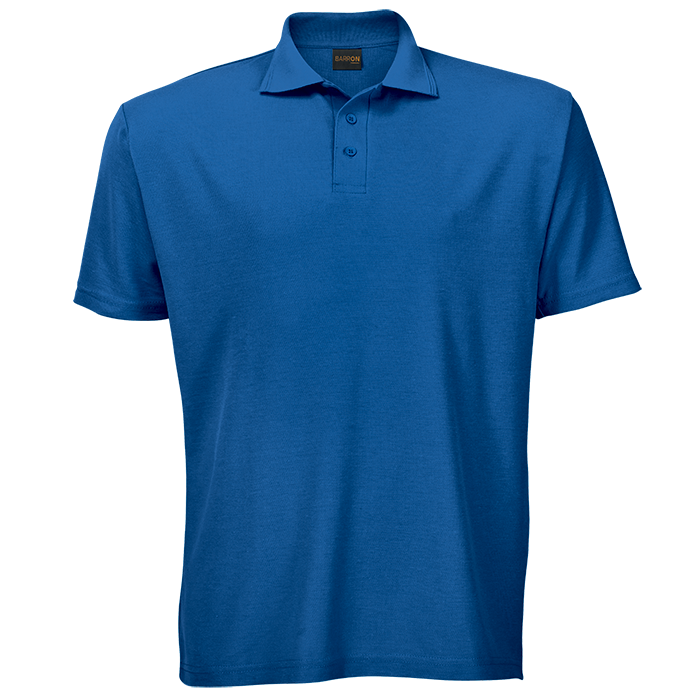 Branded men's golfer shirt for everyday wear.