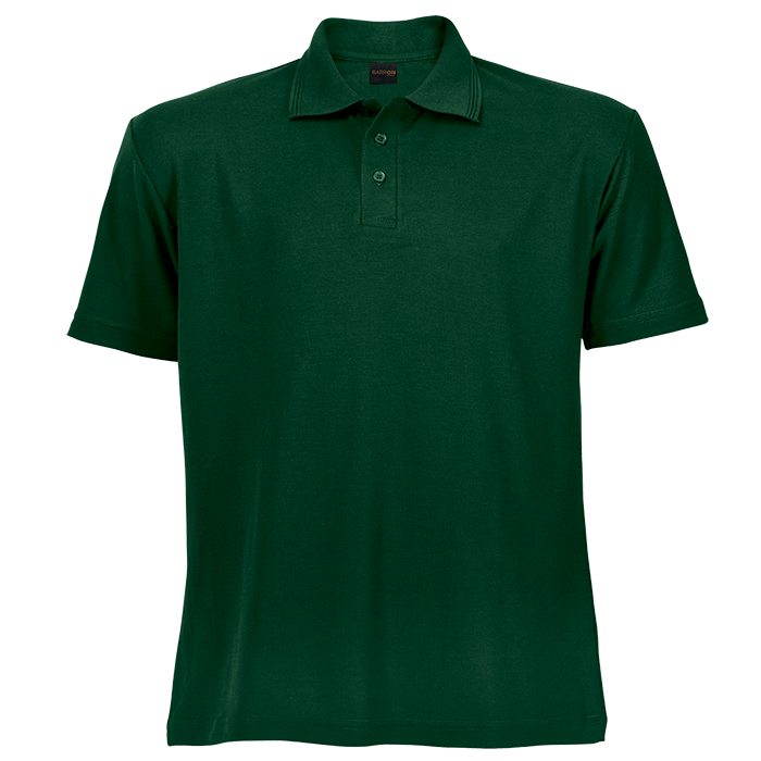 Branded men's golfer shirt for everyday wear.
