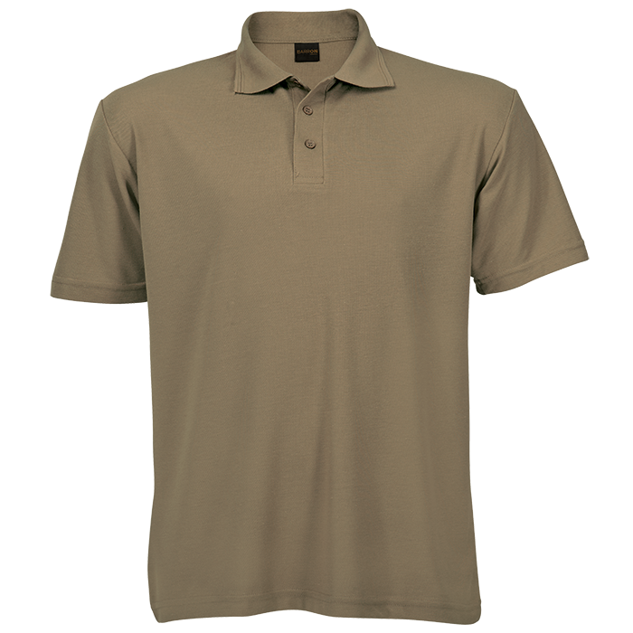 Branded men's golfer shirt for everyday wear.