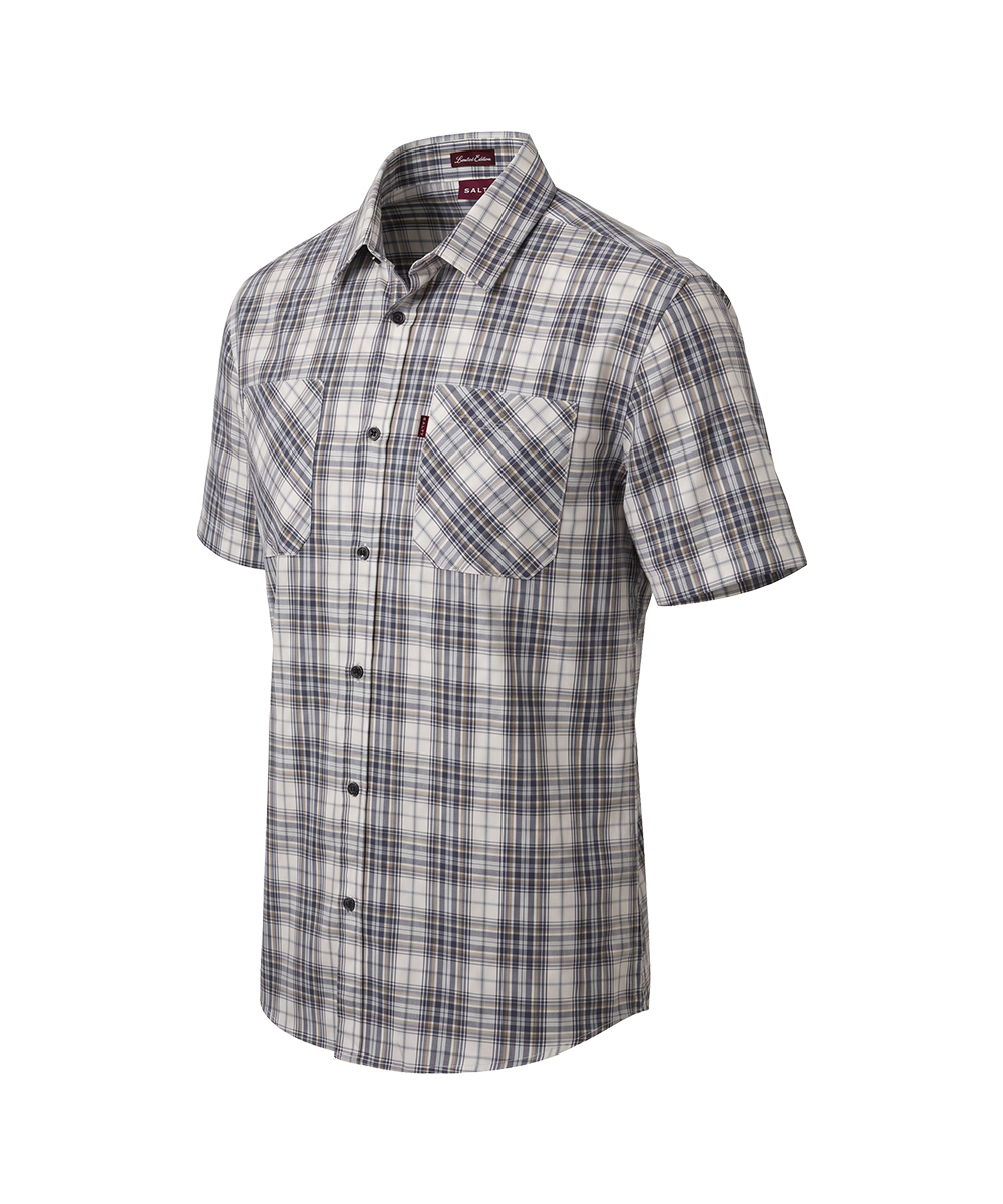 Salty Ratel Check Shirts (Mens)