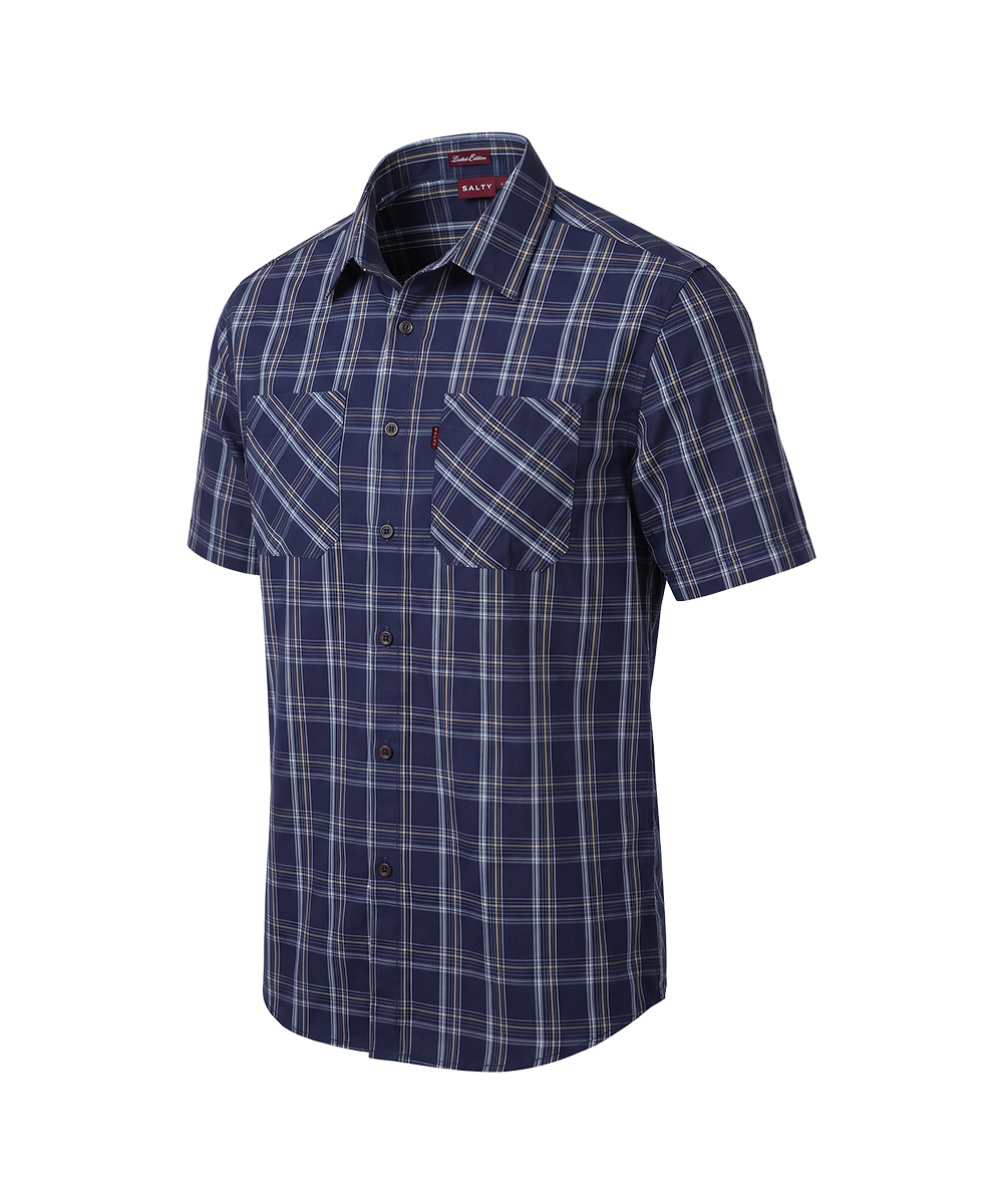 Salty Ratel Check Shirts (Mens)